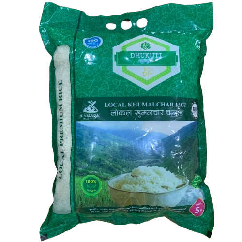 Melamchi Ko Khumalchar Rice-5 KG (मेलम्ची को खुमलचार चामल)